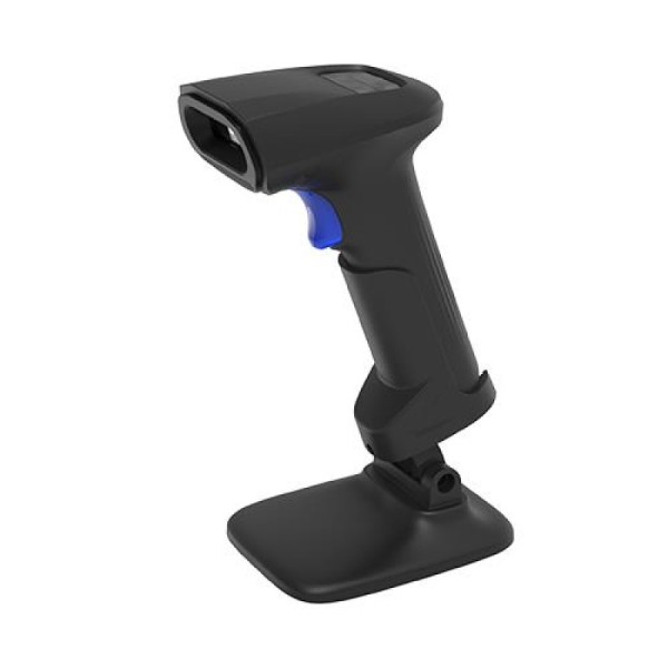 NG BAR 2410 ΕΝΣΥΡΜΑΤΟ BARCODE SCANNER 2D, USB, ΜΕ ΒΑΣΗ