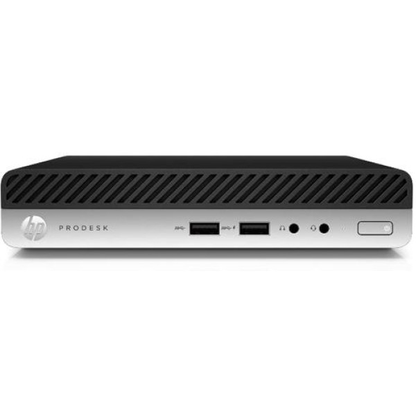 REF HP ELITEDESK 400 G4 MINI PC, i5 8500T, 8GB DDR4, 256GB SSD NVME - GRADE A