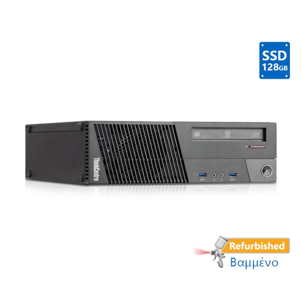 Lenovo M83 SFF i5-4670s/4GB DDR3/128GB SSD/No ODD/7P Grade A+ Refurbished PC