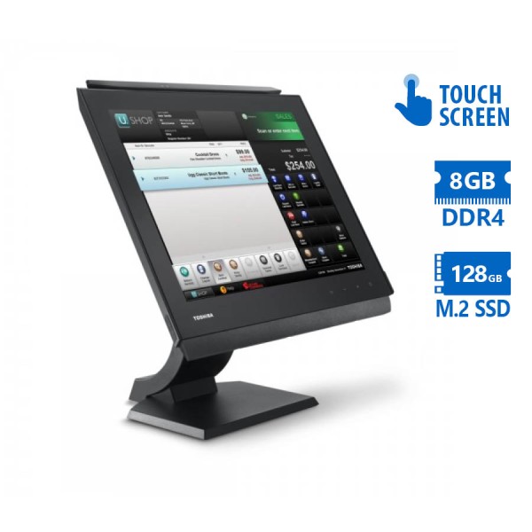 POS (A-) Toshiba 6140E4C AIO w/Touchscreen Monitor 15\\