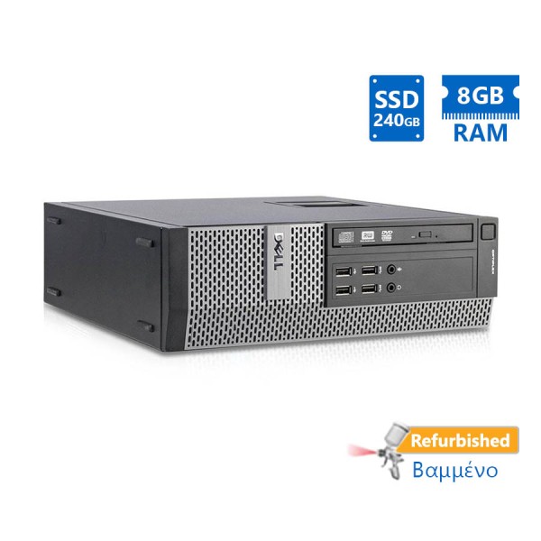 Dell 9020 SFF i7-4790/8GB DDR3/240GB SSD/No ODD/8P Grade A+ Refurbished PC