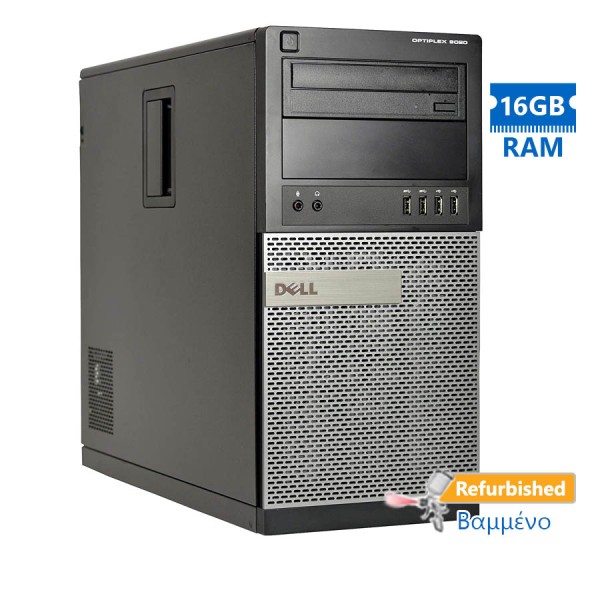 Dell 9020 Tower i7-4790/16GB DDR3/1TB/DVD/7P Grade A+ Refurbished PC