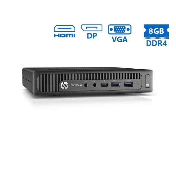 HP EliteDesk 800G2 DM i3-6100T/8GB DDR4/500GB/No ODD/Grade A Refurbished PC