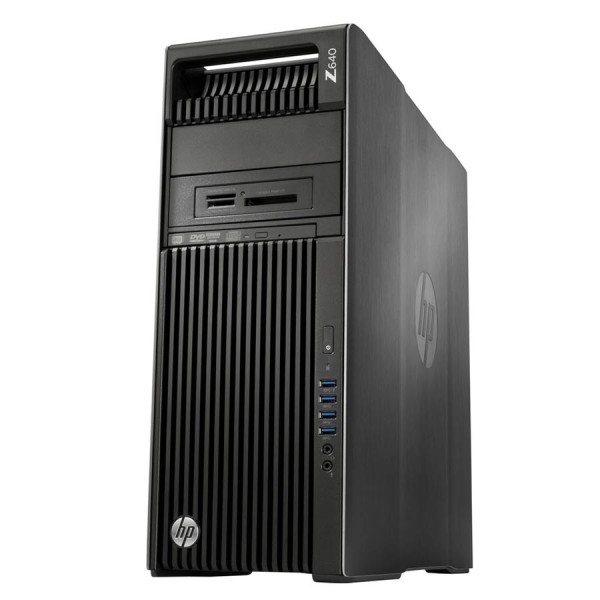 HP Z640 Tower Xeon E5-2620v3(6-Cores)/32GB DDR4/2x 1TB SSD/AMD 1GB/DVD/8P Grade A+ Workstation Refur