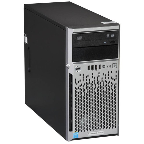 HP Proliant ML310e Gen8v2 Server Tower G3240/8GB DDR3/No HDD/8SFF/2xPSU/DVD/P420i-1GB Grade A+ Refur